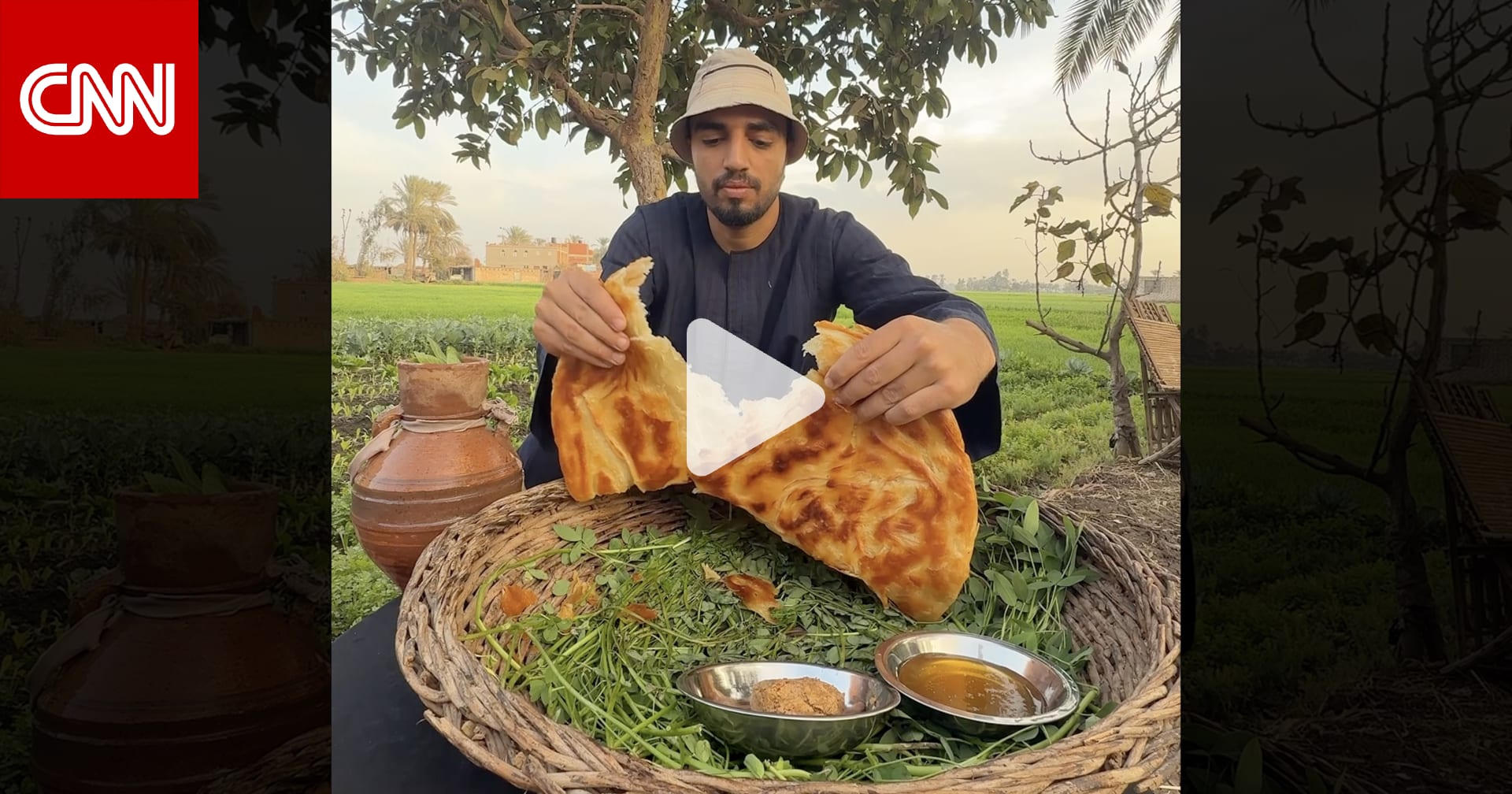 الفطير المشلتت بالفرن البلدي..هكذا يُحضر بطريقة الأجداد في مصر 