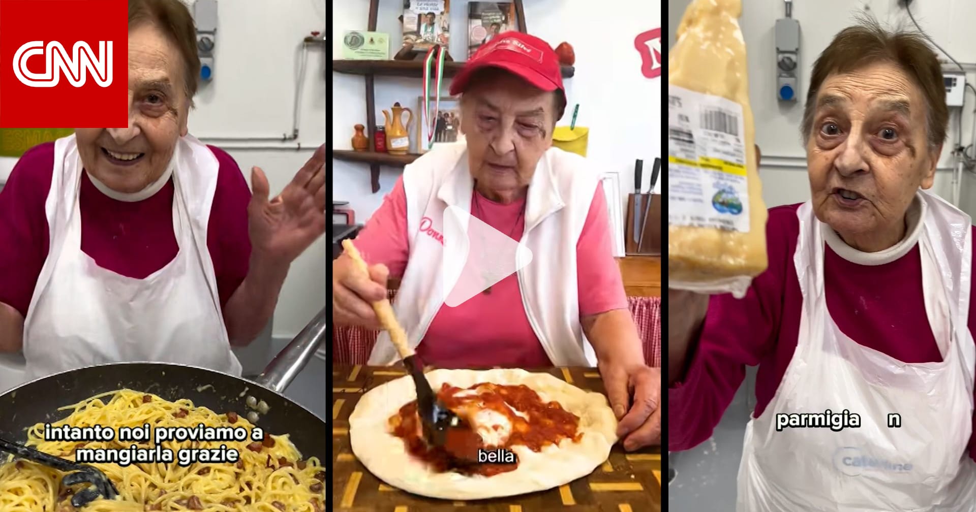 نجمة "تيك توك".. أكثر من 90 مليون شخص يشاهدون كيفية تحضير هذه الجدة الإيطالية للطعام 