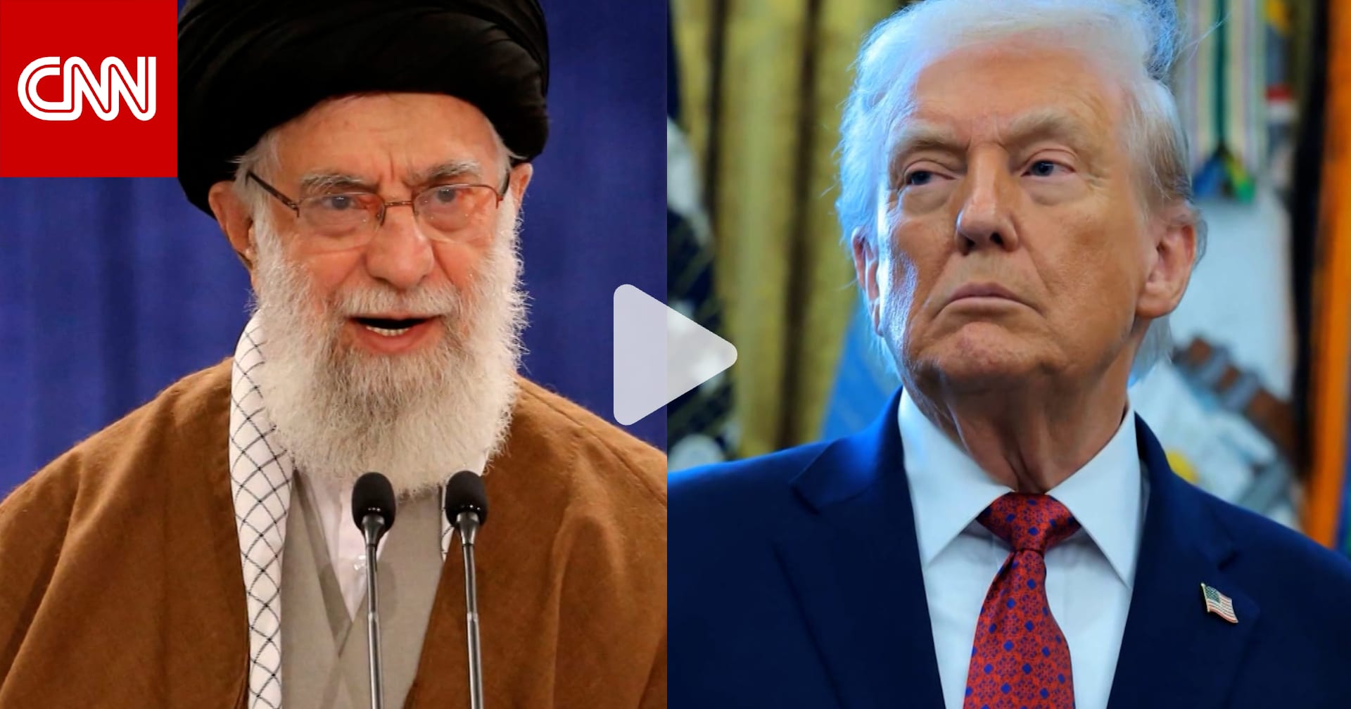 ترامب: حان الوقت لقيادة جديدة في إيران.. وخامنئي يتهمه عبر "إكس" بافتعال الاضطرابات في البلاد 