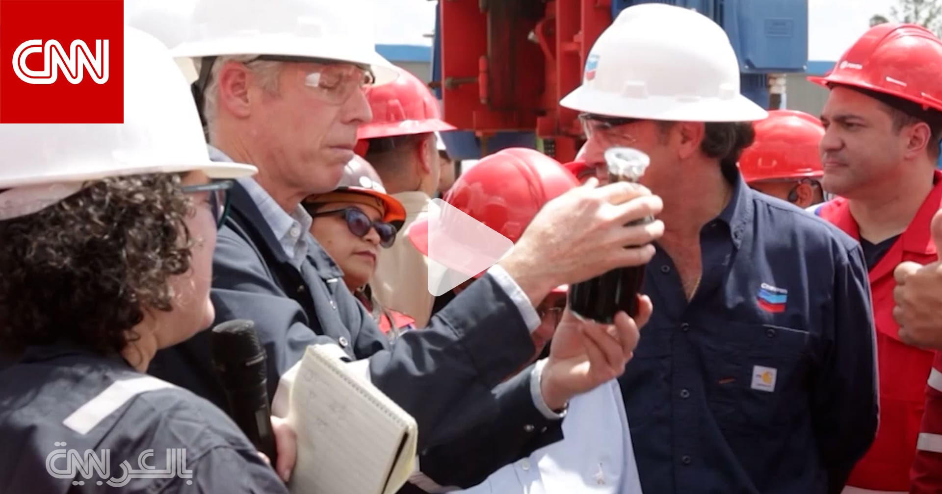 وزير الطاقة الأمريكي يتفقد منشأة نفطية في فنزويلا برفقة الرئيسة بالوكالة 