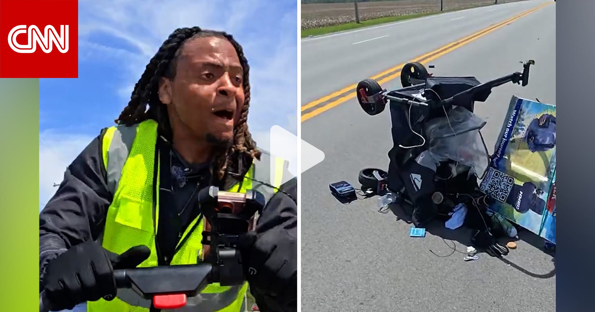 صانع محتوى يتعرض للدهس أثناء بث مباشر لجمع تبرعات.. وهذا ما أنقذه 