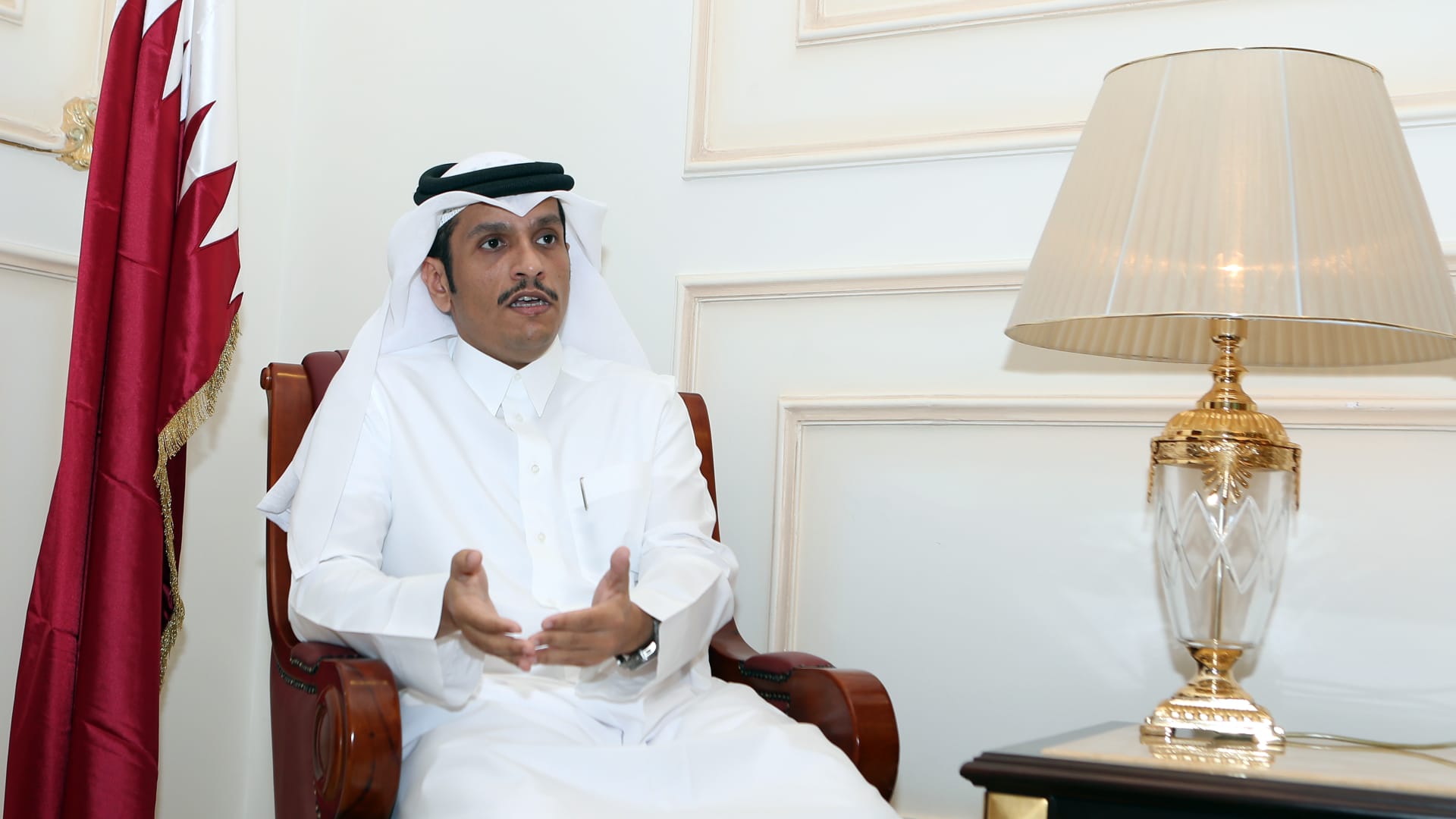 وزير خارجية قطر يبين لـCNN ما يعتقد أنه سبب "الحصار"