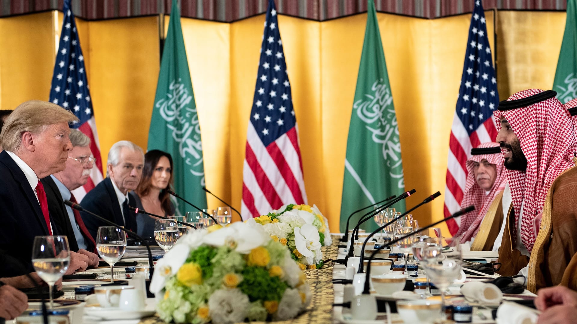 ترامب يوضح سبب تجاهل سؤال عن خاشقجي أمام ولي عهد السعودية