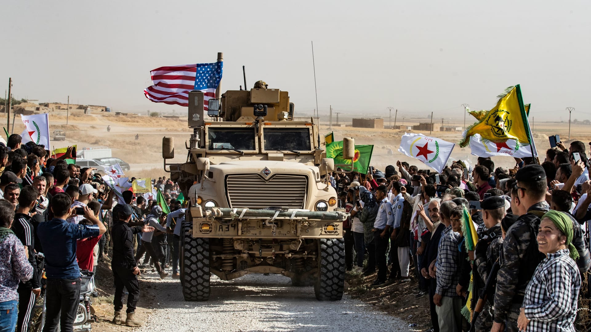 حصري..قاعدة أمريكية شمال سوريا يحرسها الأكراد رغم هجوم تركيا