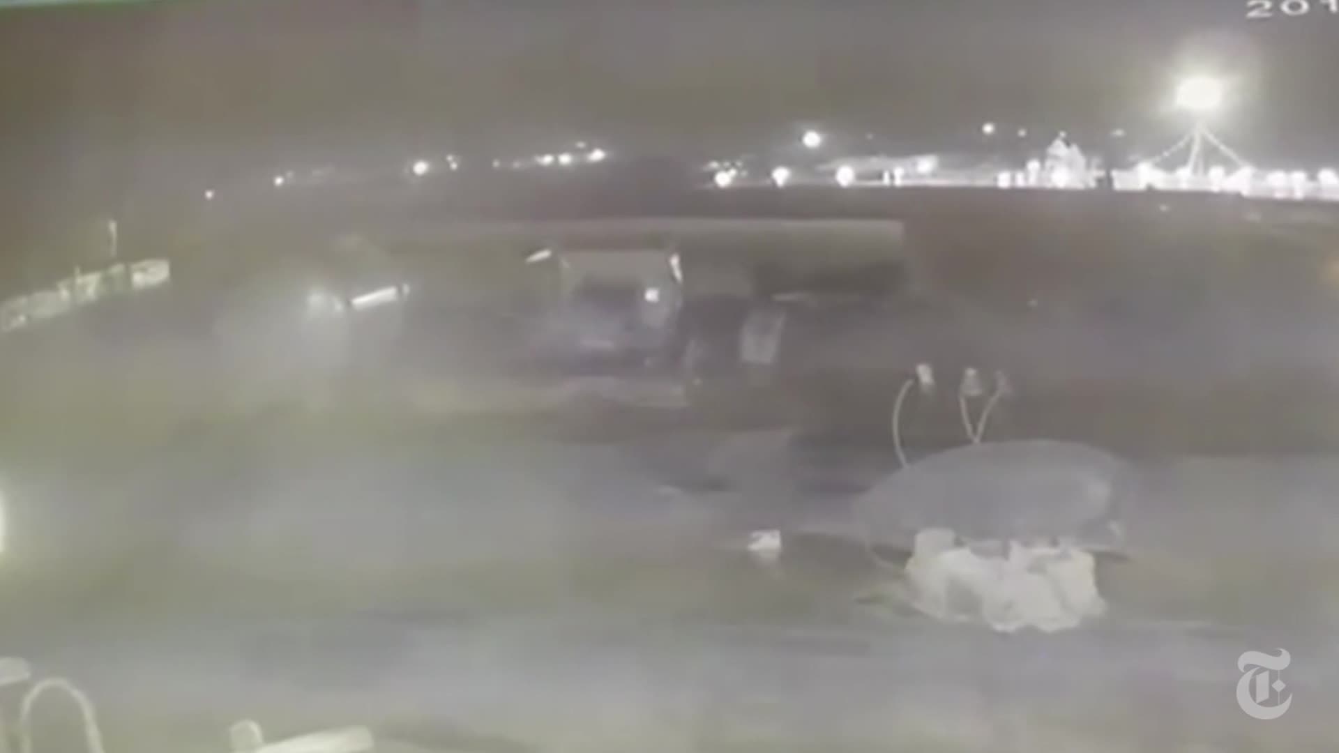 نيويورك تايمز تنشر فيديو للحظة استهداف الطائرة الأوكرانية بإيران