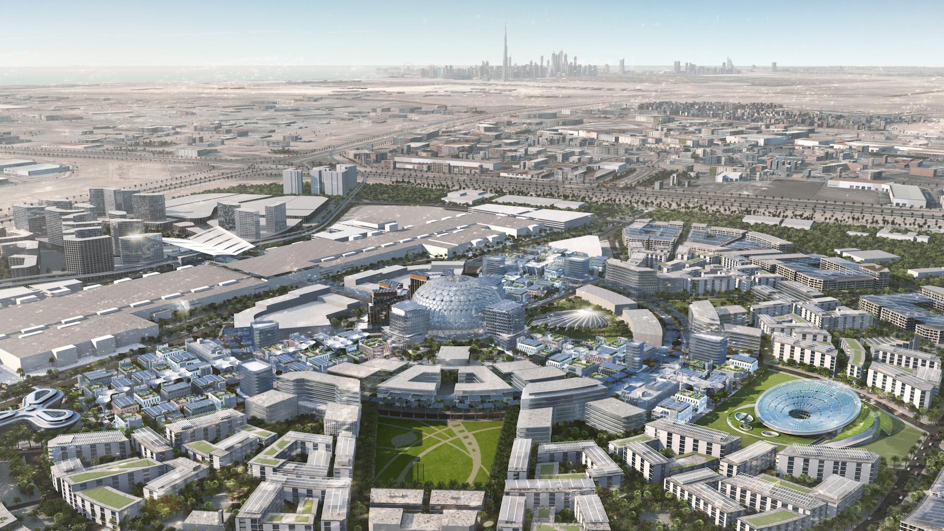 كيف يبدو موقع اكسبو 2020 في دبي؟