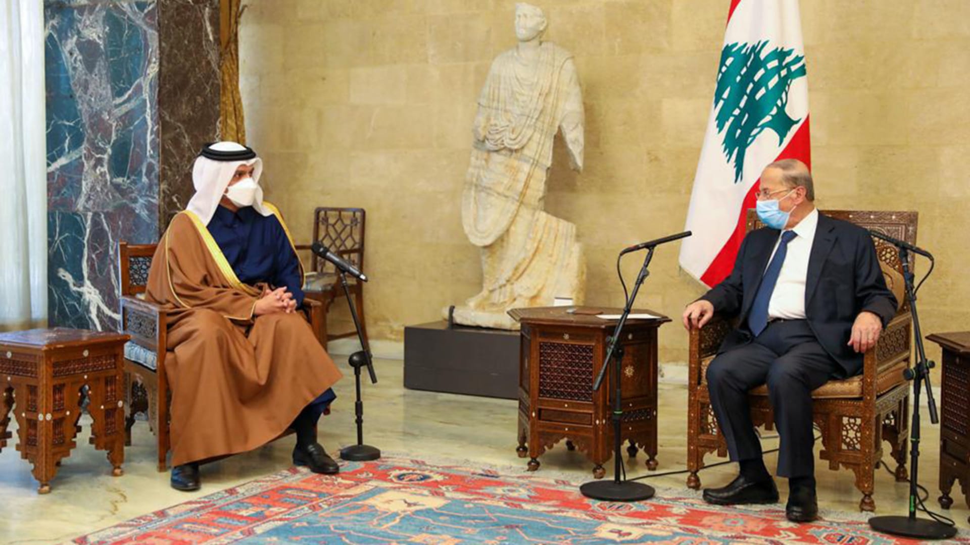 خارجية لقاء لبنان وزير وزير خارجية