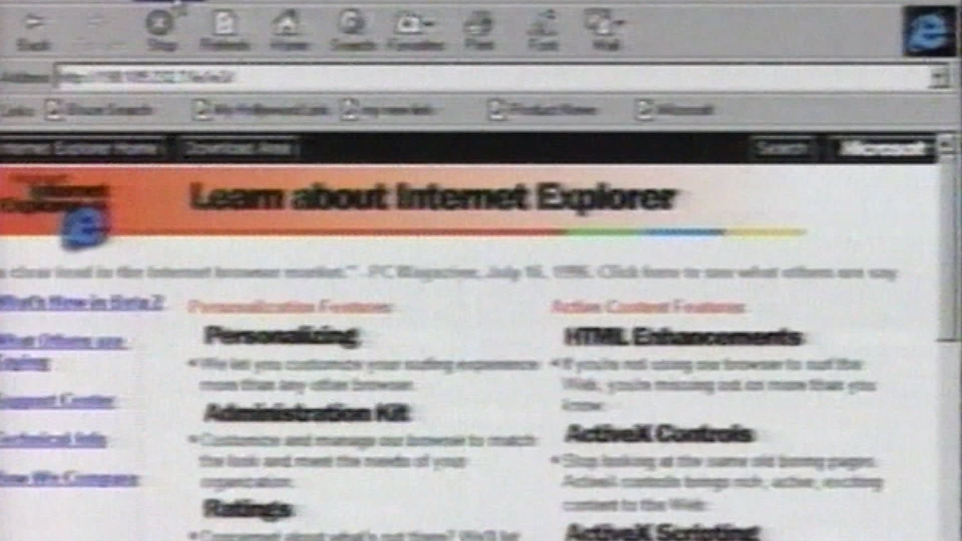نهاية متصفح "إنترنت إكسبلورر".. شاهد كيف غطت CNN "حرب برامج التصفح" عام 1996