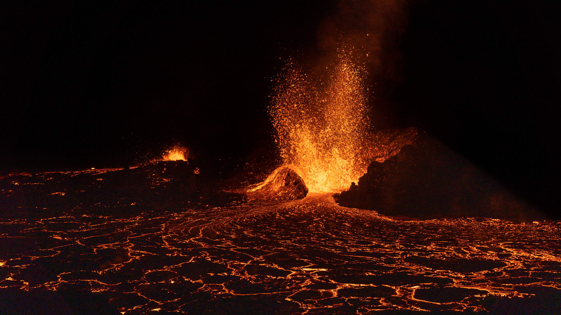  بركان مرادالير في آيسلندا