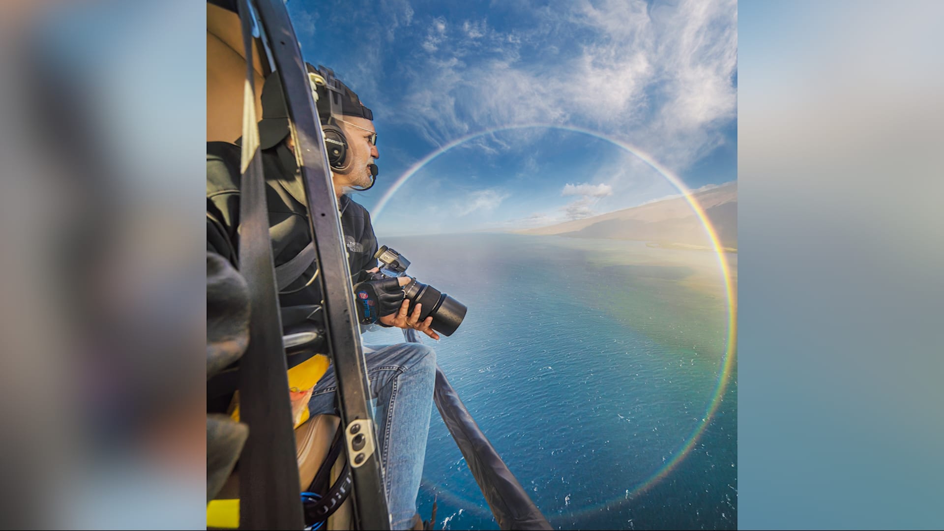 مصور يوثق أجمل "معجزة" طبيعية بالعالم من ارتفاع 3 آلاف قدم