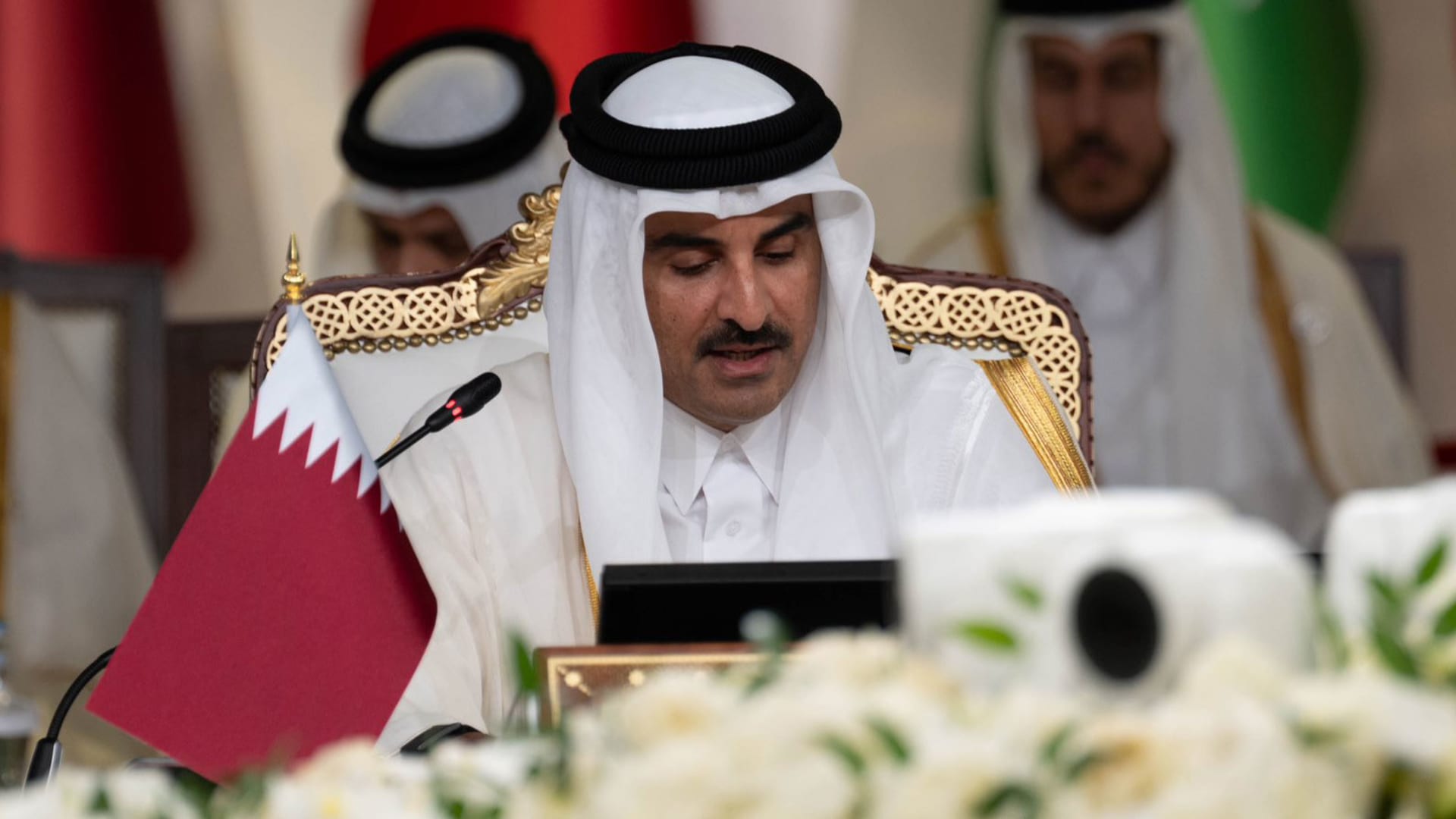 تفاعل على جملة قالها أمير قطر بكلمته عن غزة والفلسطينيين بالقمة الخليجية 1 تفاعل على جملة قالها أمير قطر بكلمته عن غزة والفلسطينيين بالقمة الخليجية