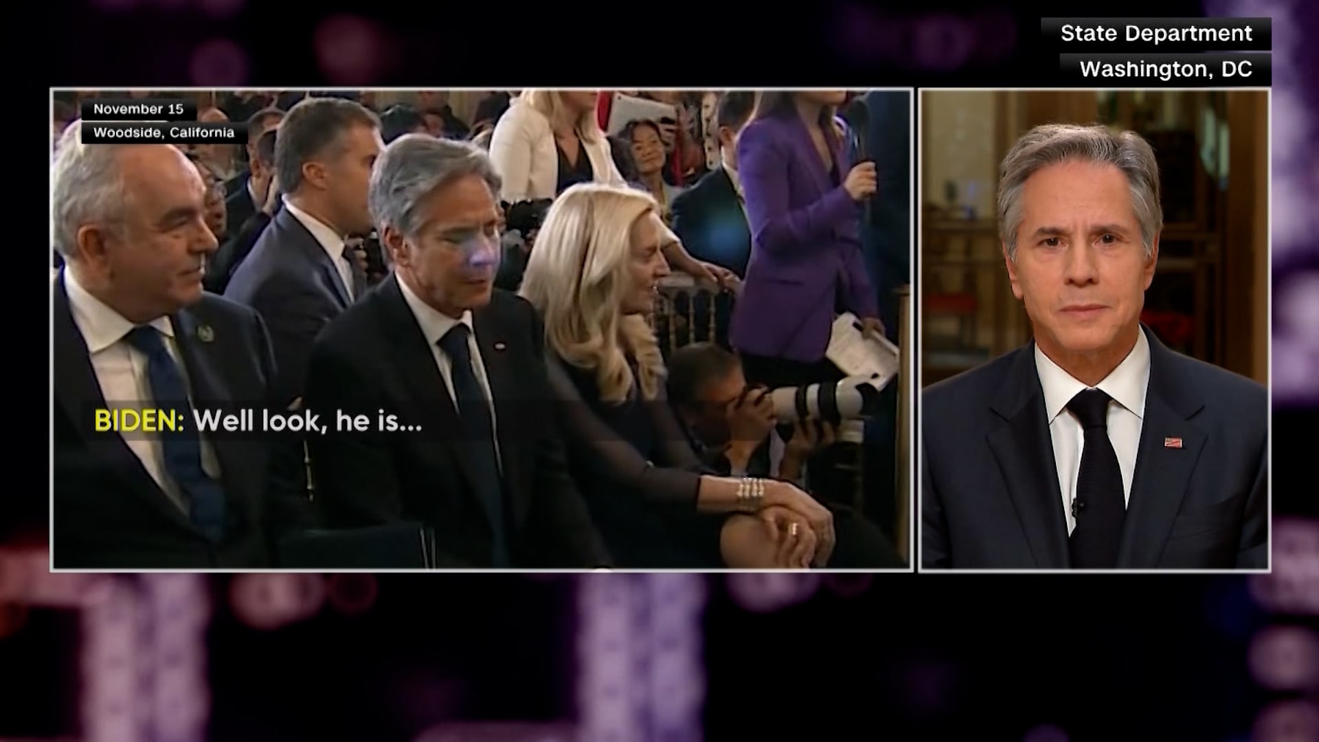 "رقبتي كانت متصلبة".. شاهد تعليق بلينكن الظريف لـCNN على رد فعله عندما وصف بايدن نظيره الصيني بـ"الديكتاتور"