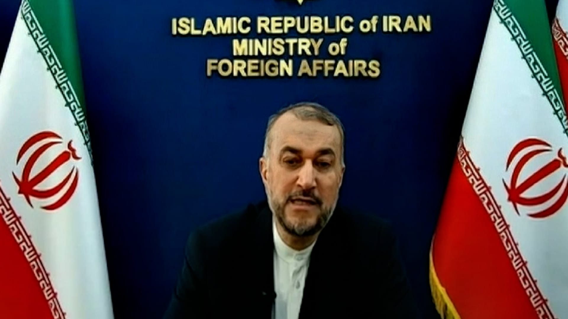 شاهد.. وزير خارجية إيران يقترح إجراء استفتاء لحل القضية الفلسطينية