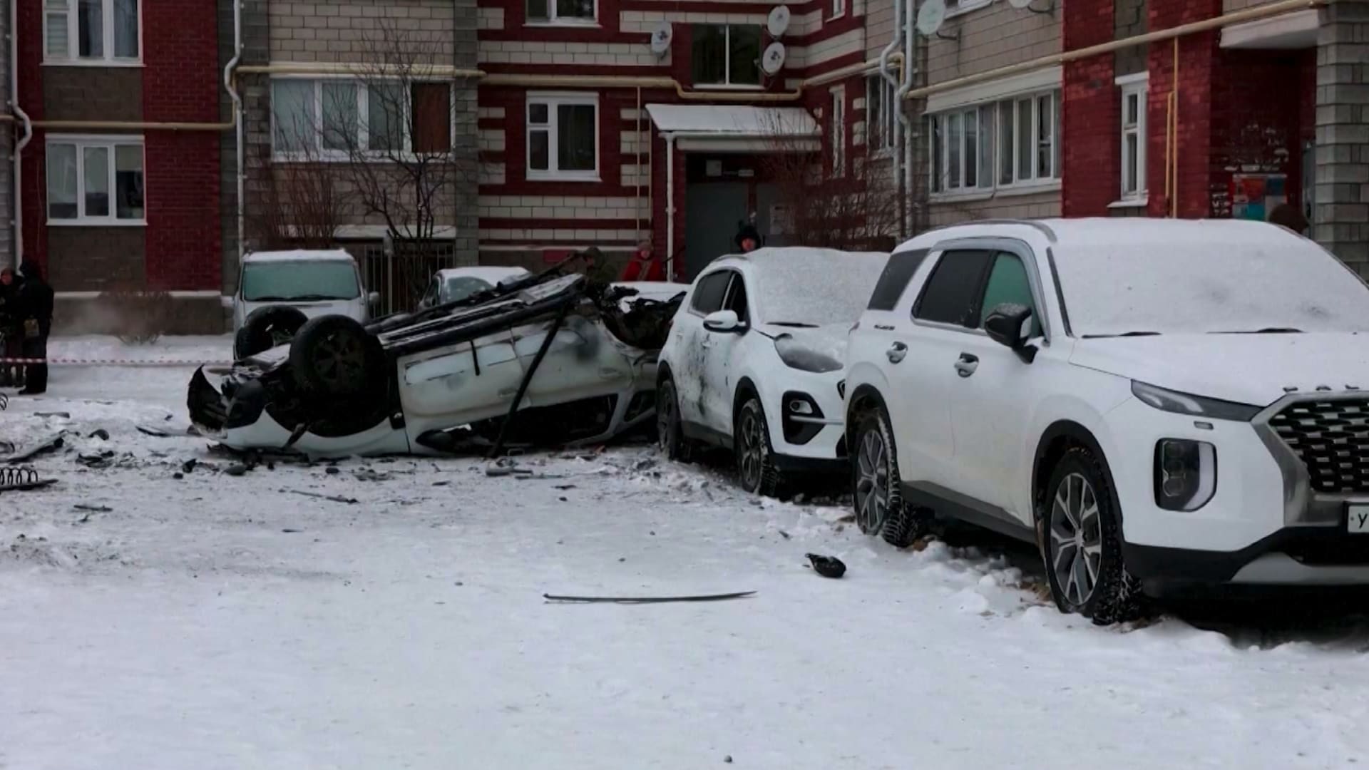 شاهد اللحظات الأولى بعد هجوم صاروخي أوكراني على بيلغورود الروسية