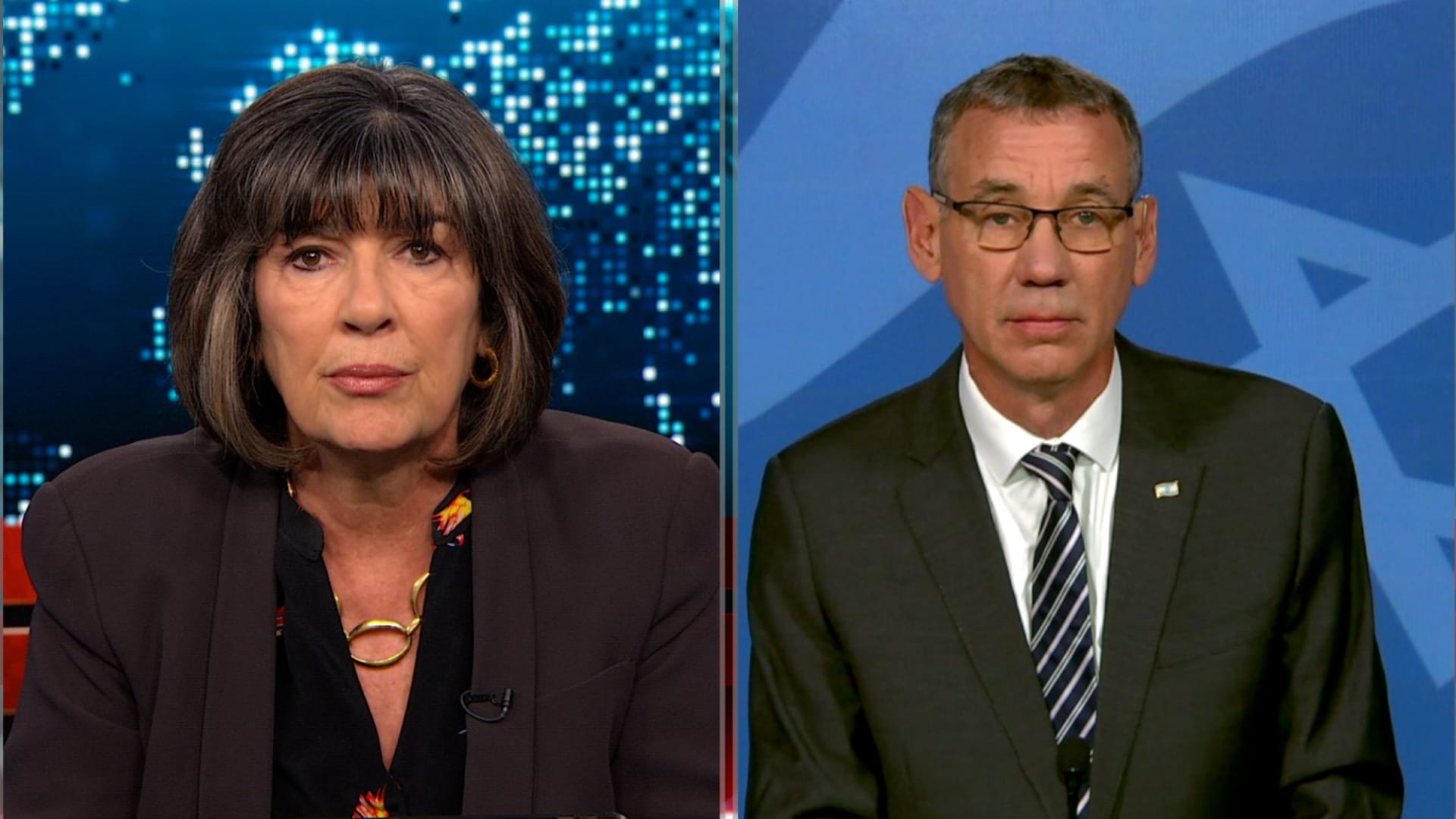 "ماذا تعني بأنكم غير متورطين؟".. تبادل مشحون بين مذيعة CNN ومستشار نتنياهو بشأن مقتل منتظري المساعدات 1 "ماذا تعني بأنكم غير متورطين؟".. تبادل مشحون بين مذيعة CNN ومستشار نتنياهو بشأن مقتل منتظري المساعدات