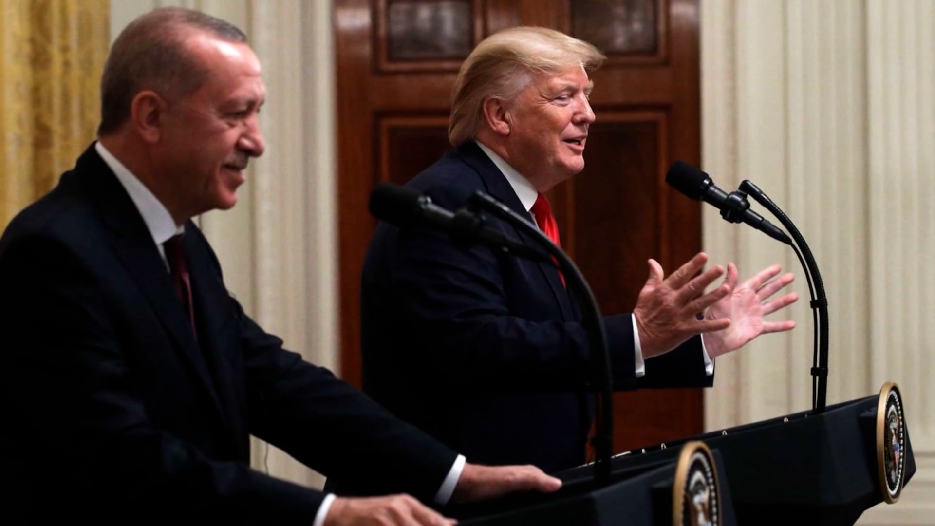 قبيل زيارة دول خليجية الأسبوع المقبل.. ترامب يناقش مع أردوغان قضية أوكرانيا وغزة ويؤكد: علاقتي معه ممتازة
