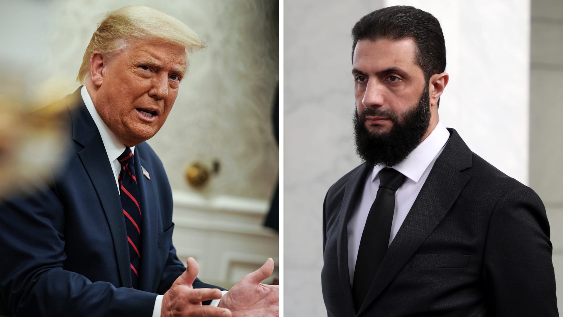 بعد تصريحات أحمد الشرع عن إسرائيل.. هل يلتقي ترامب بزيارته المرتقبة إلى دول الخليج؟