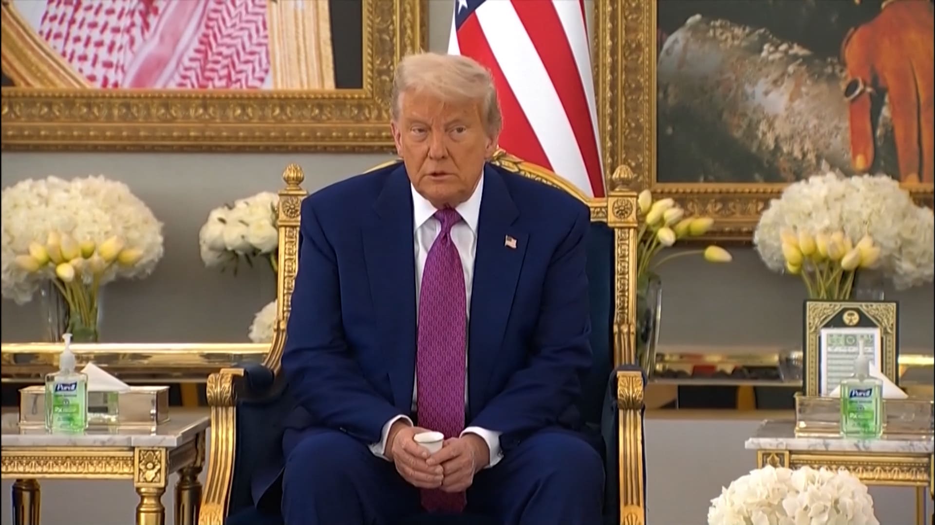 لماذا لم يتناول ترامب القهوة خلال زيارته للسعودية؟