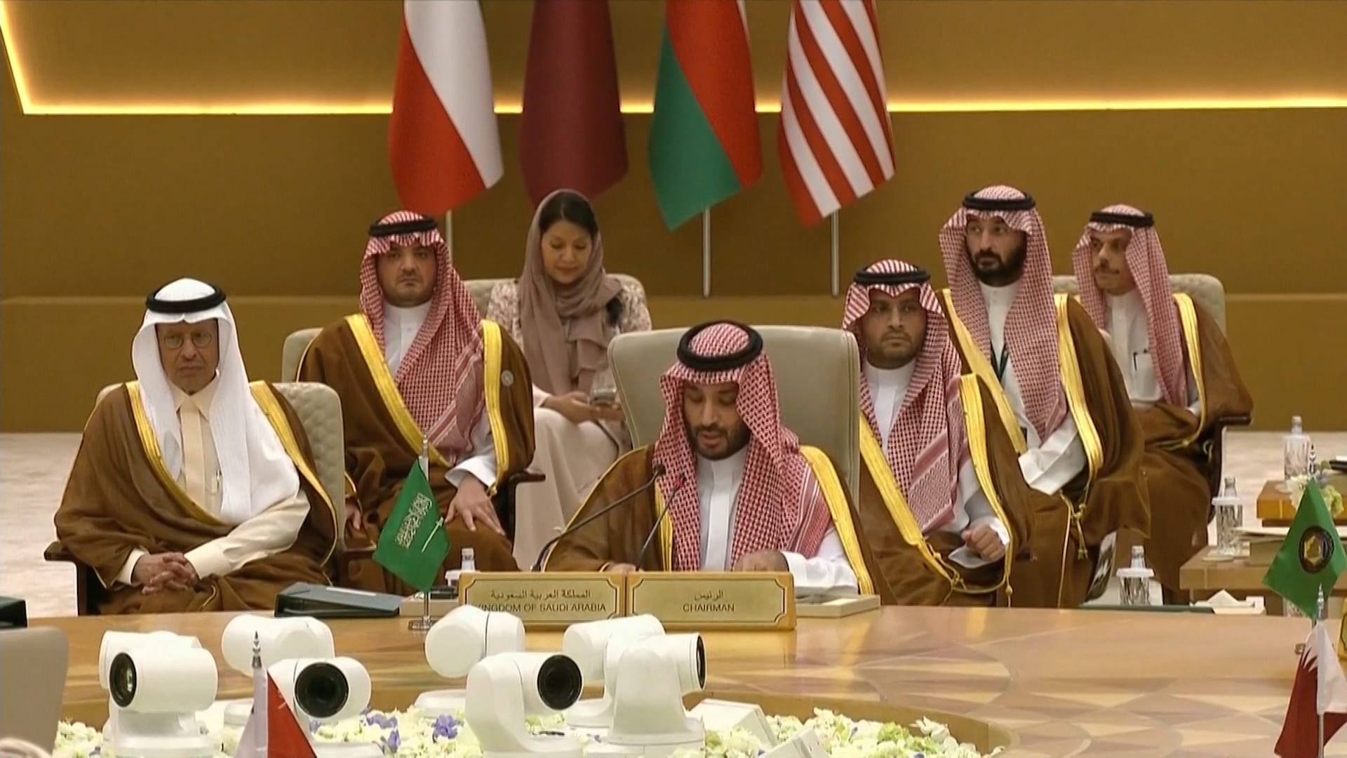 القمة الخليجية الأمريكية.. كلمة الأمير محمد بن سلمان ولي العهد السعودي