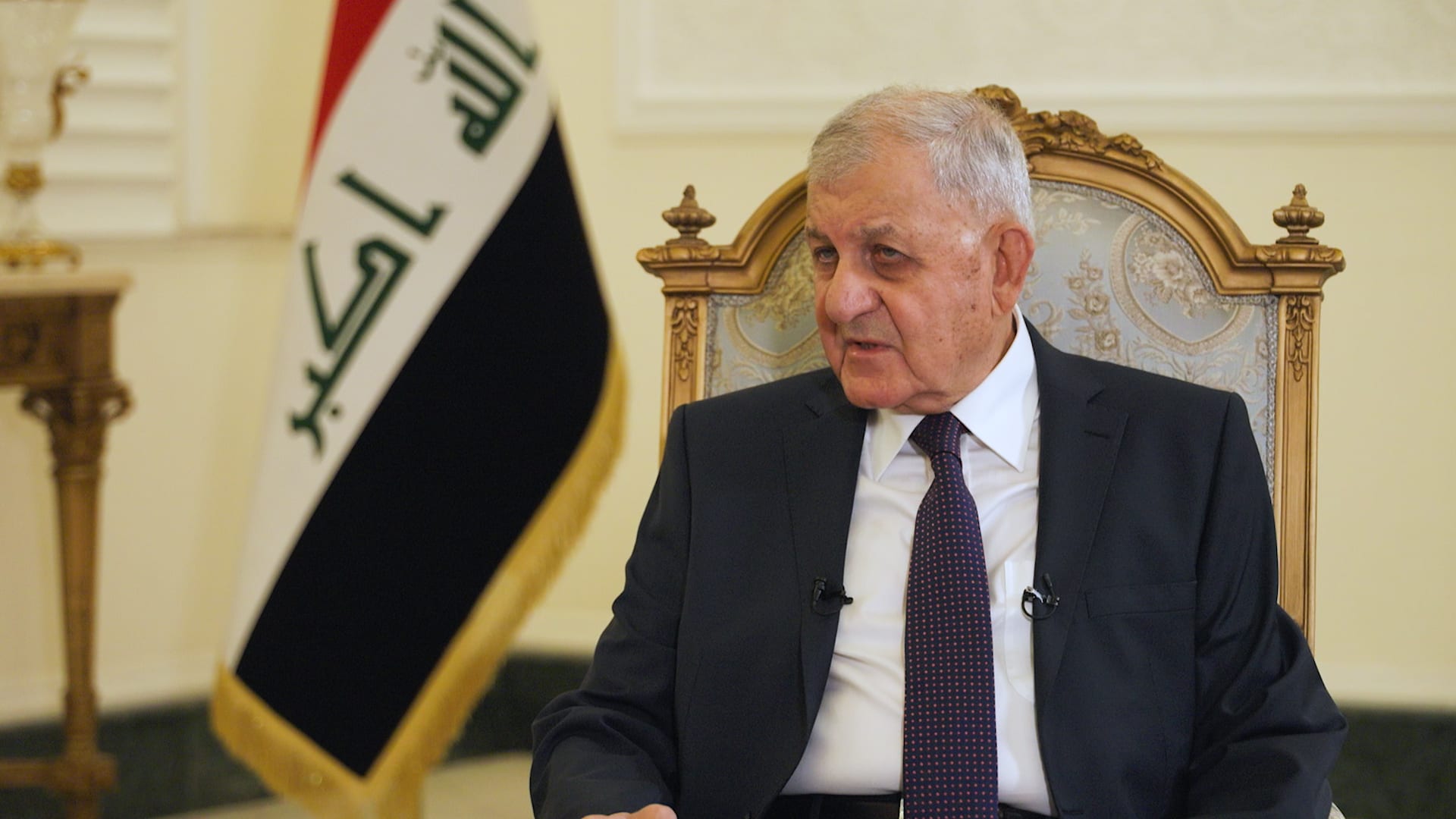 الرئيس العراقي لـCNN: علاقتنا مع سوريا قديمة وقوية.. وهكذا حذّر من الثغرات الأمنية على الحدود