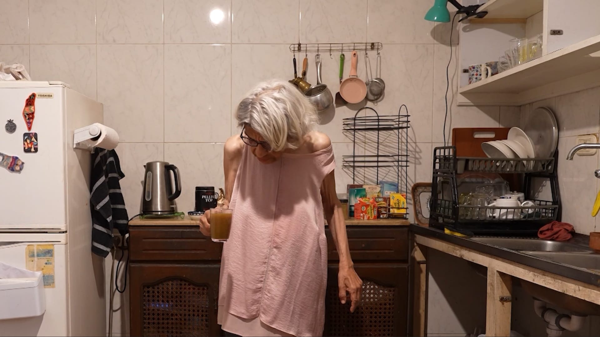 والدة الناشط علاء عبد الفتاح تصارع الموت لإخراج ابنها من السجن في مصر شاهد كيف تغيرت ملامحها