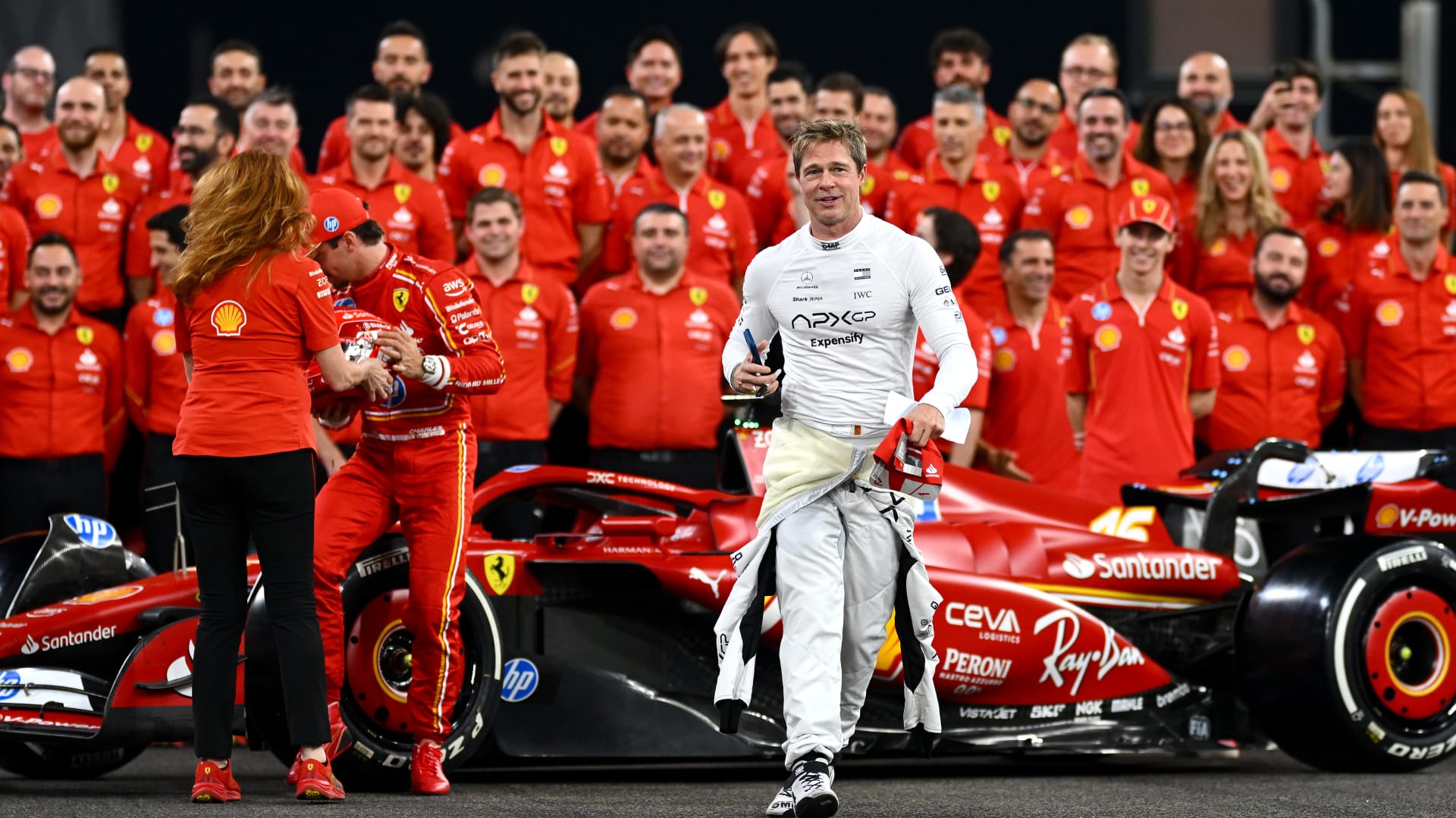 براد بيت اختبر شعورا جديدا خلال تصويره فيلم "F1"