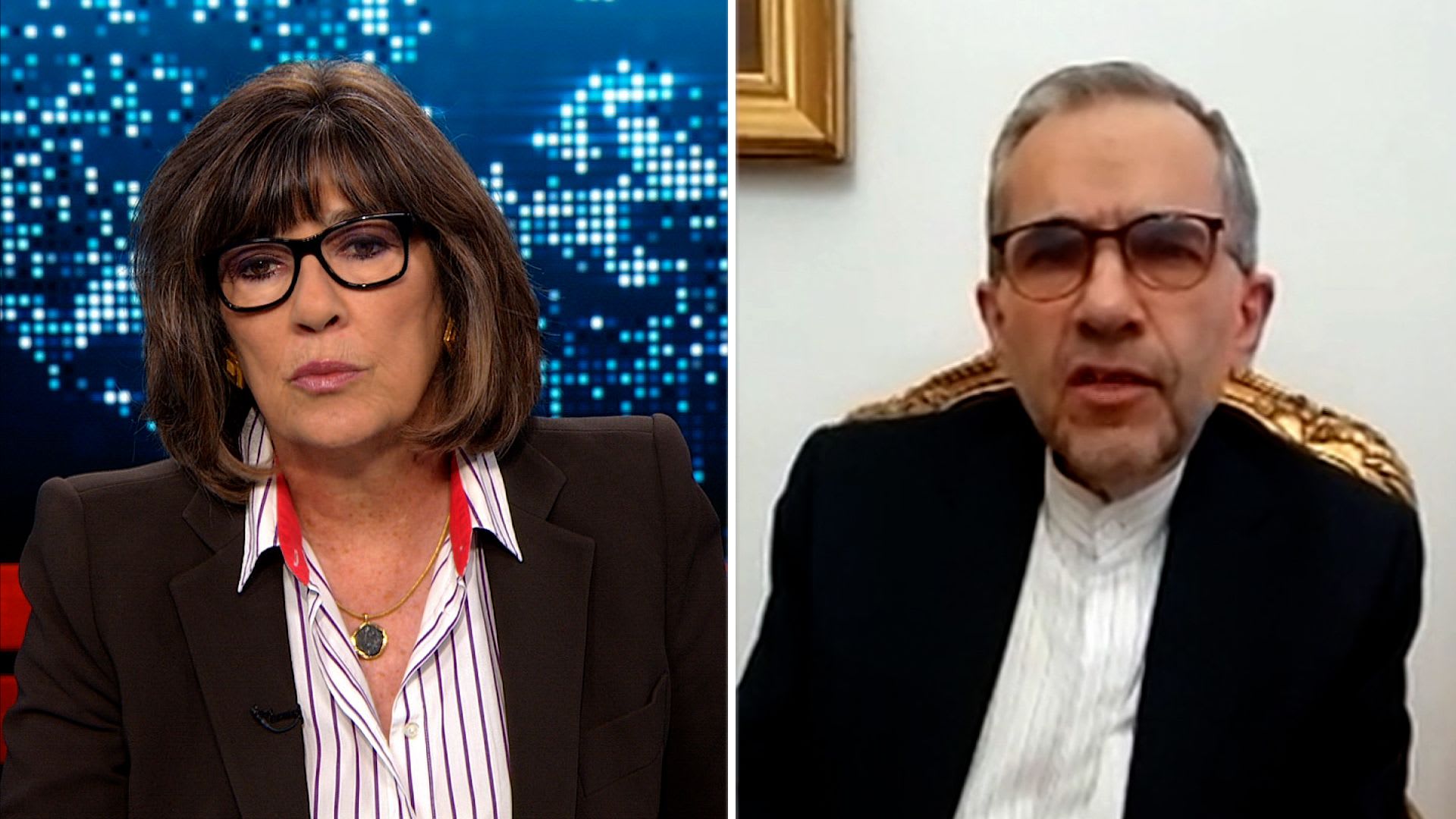 مذيعة CNN لمسؤول إيراني: إذا نجوتم هل ستمتلكون قنبلة نووية؟ شاهد كيف رد