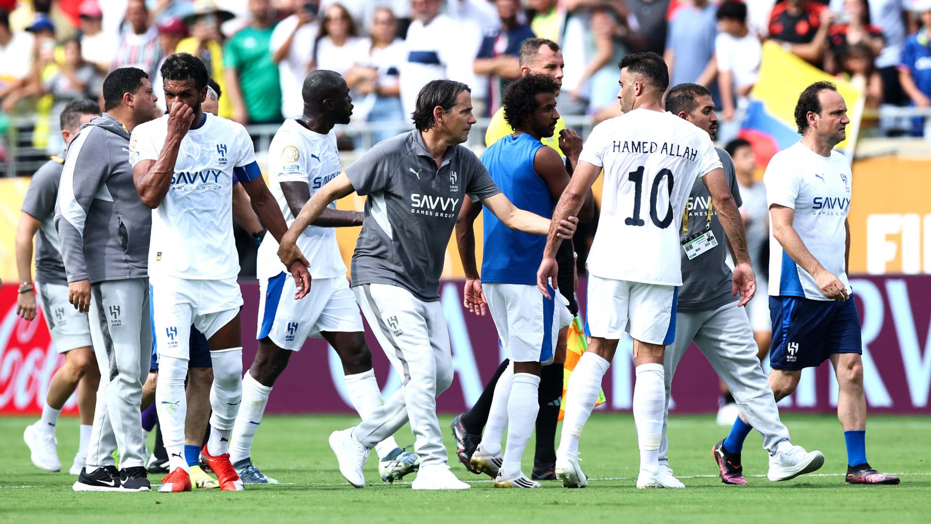 هذا ما فعله لاعبو الهلال السعودي بعد إقصاء الفريق من مونديال الأندية 2025