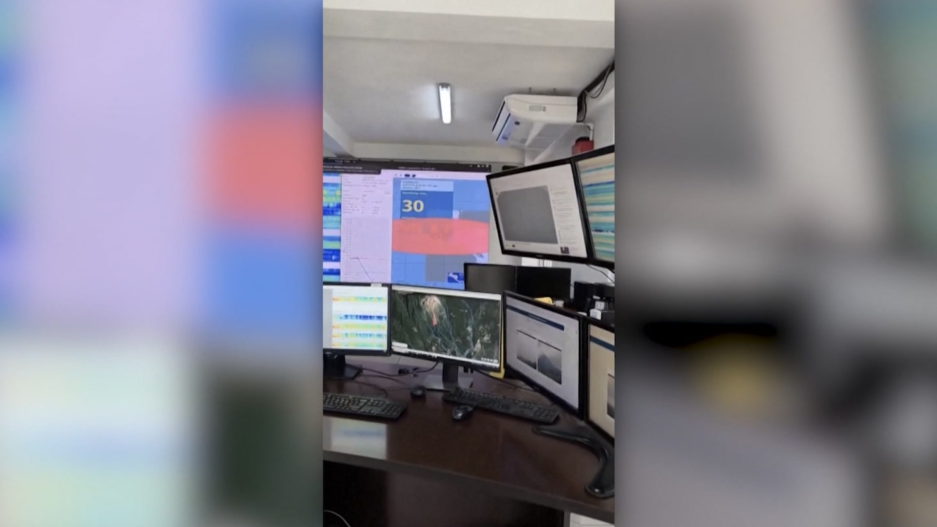 فيديو يظهر لحظة وقوع زلزال عنيف في غواتيمالا