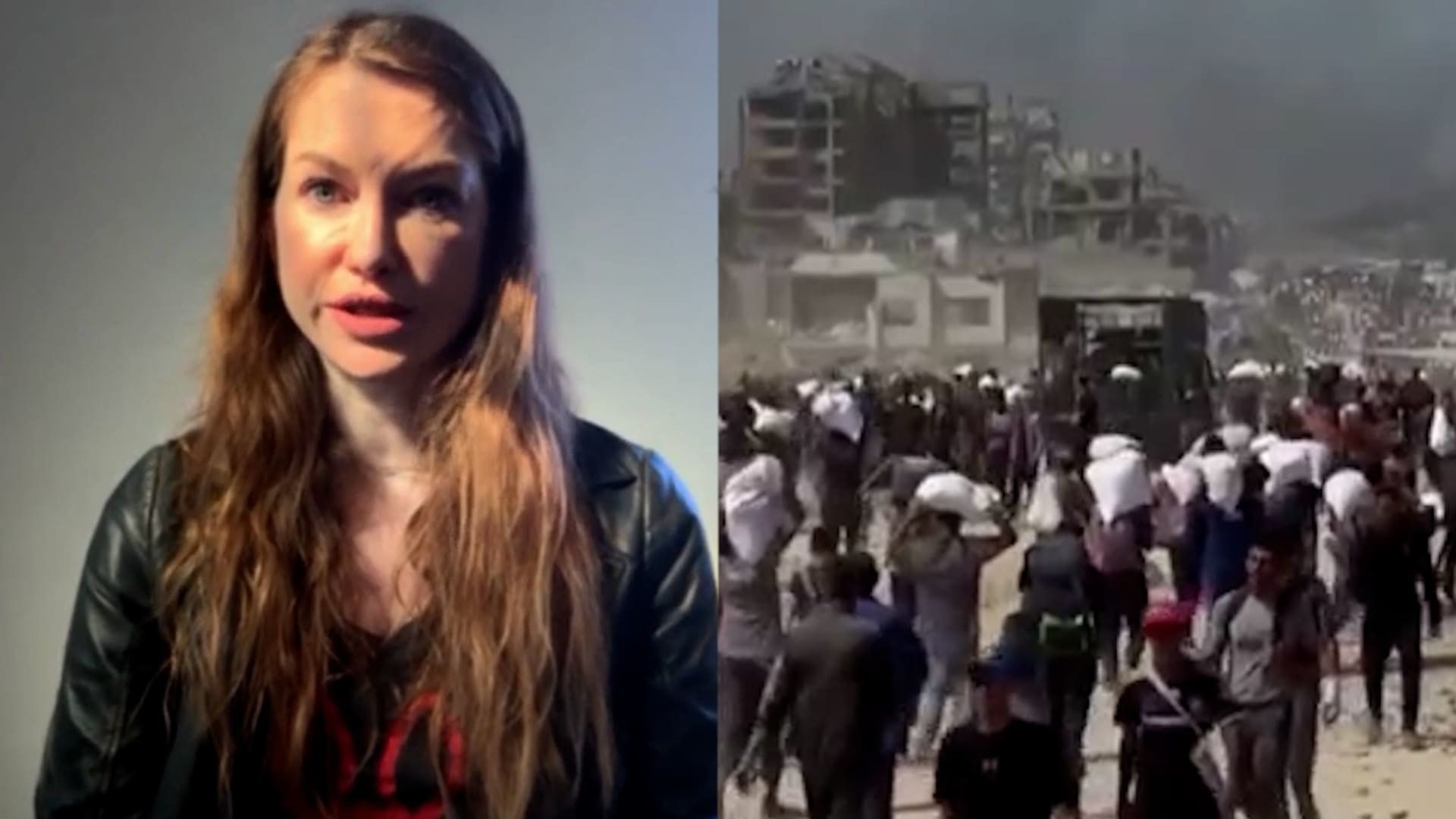 عاملة إغاثة في غزة تقول إنها لم تعد تتعرف على أصدقائها بسبب الجوع..إليك ما قالته
