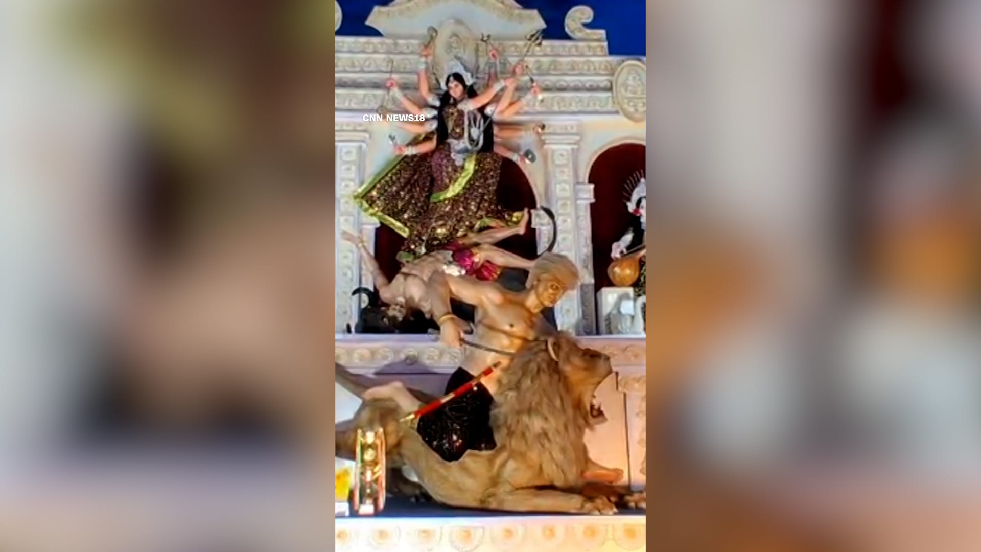 تمثال ترامب على "شكل شيطان" بمهرجان في الهند يثير ضجة