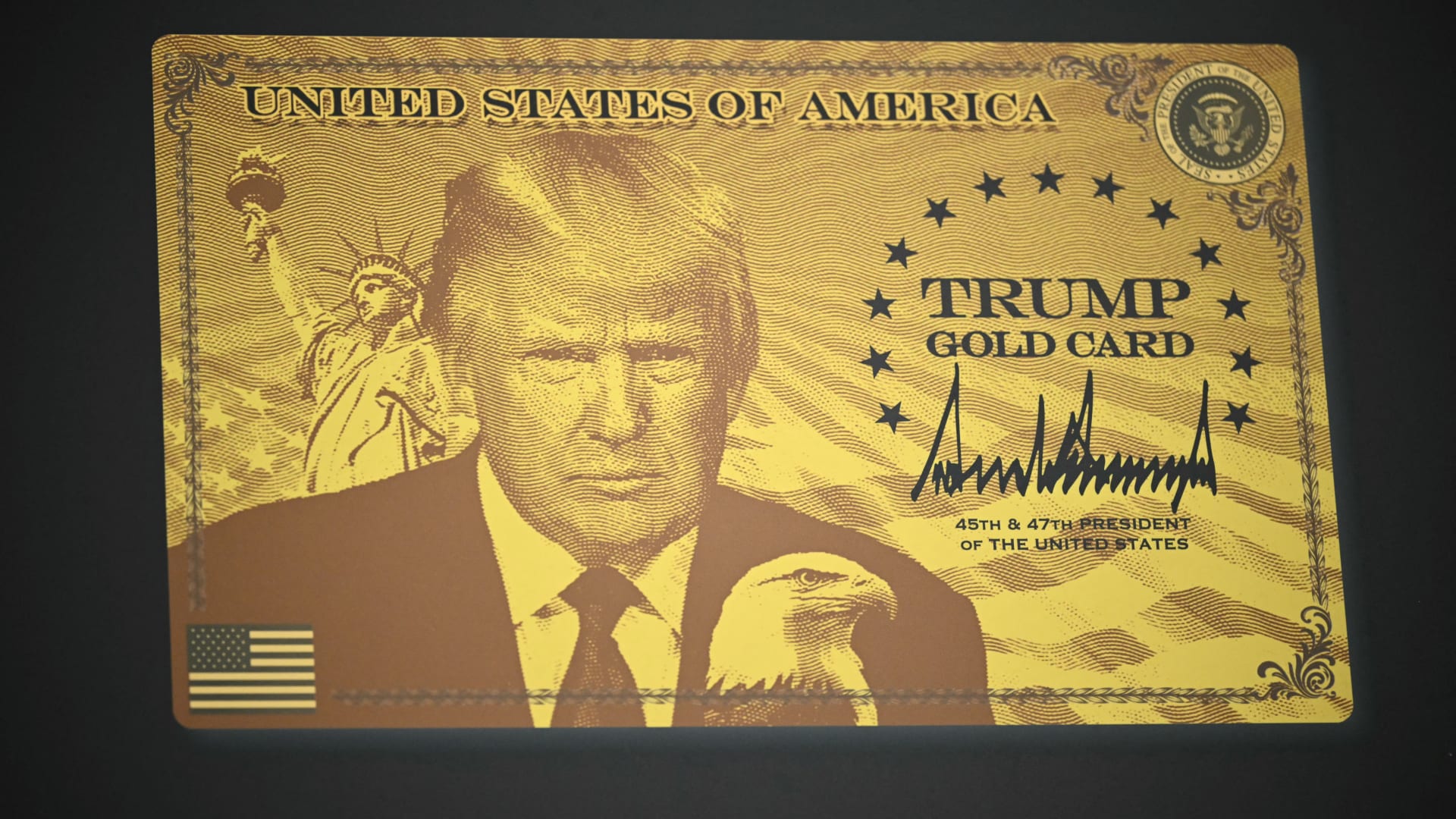 إطلاق "بطاقة ترامب الذهبية".. والرئيس الأمريكي يعلن التفاصيل