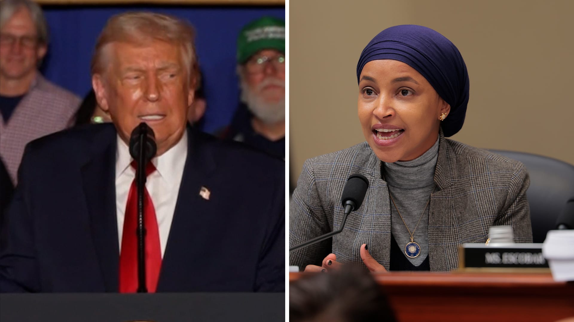 إلهان عمر ترد على تصريحات ترامب بشأنها ومطالبته بـ"طردها فورًا".. ماذا قالت؟