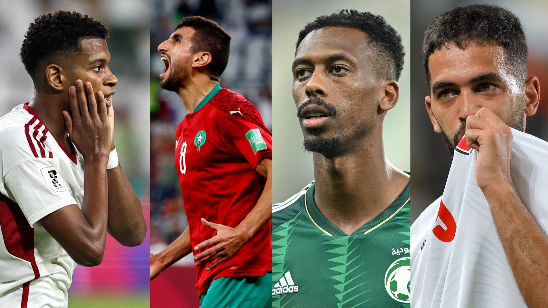 السعودية والأردن والإمارات والمغرب.. أبرز أرقام أطراف نصف نهائي كأس العرب