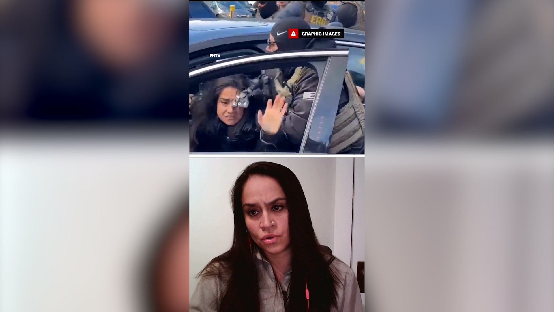 امرأة سحبها عناصر الهجرة من سيارتها تروي ما حدث لـCNN