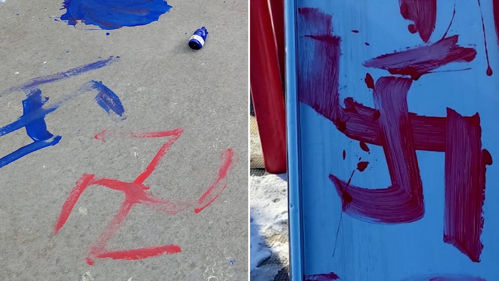 57 صليبًا معقوفًا تظهر فجأة في حي تقطنه أغلبية يهودية ببروكلين.. وهكذا علق زهران ممداني