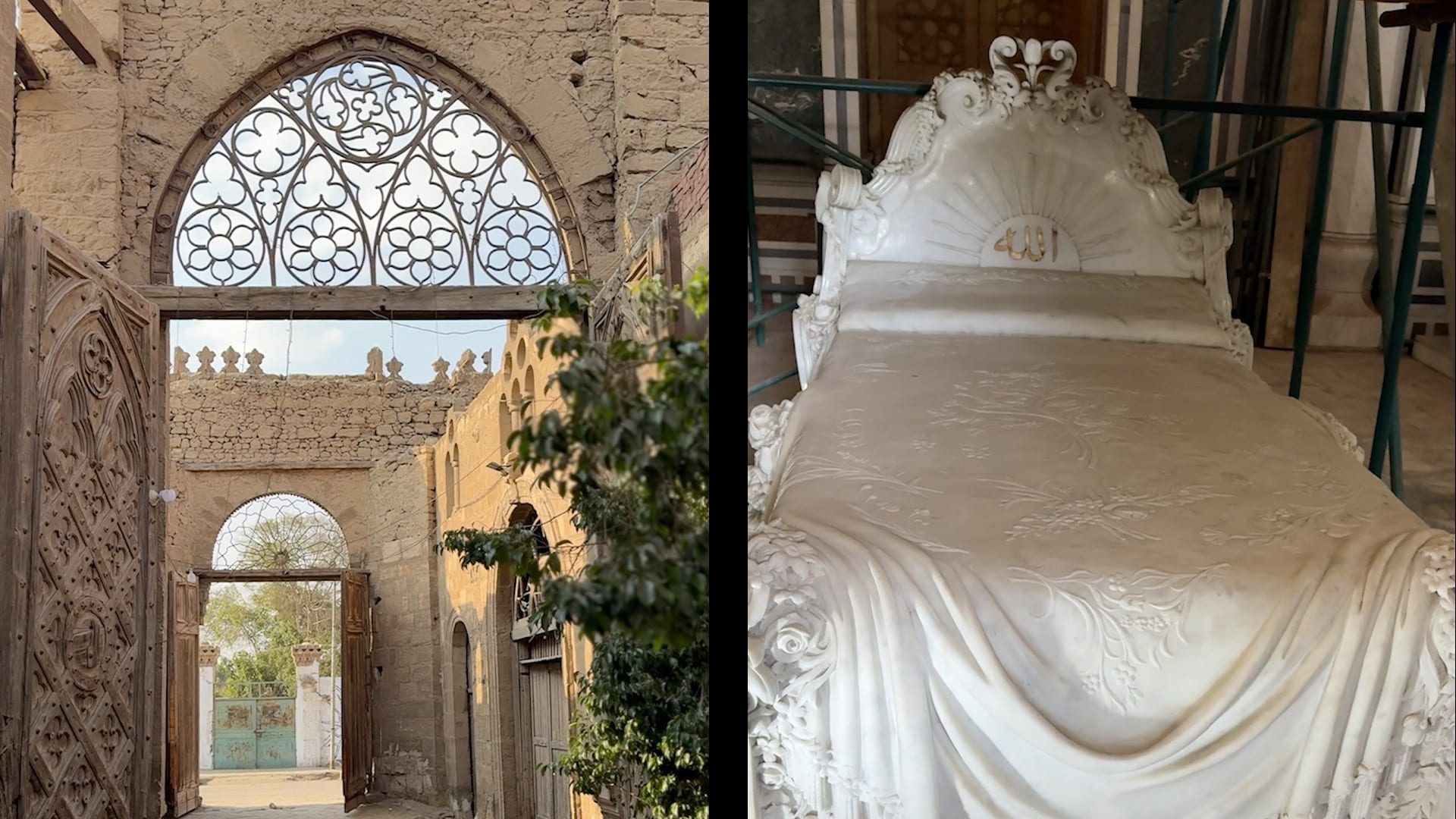 شاهد قبر على هيئة سرير.. نظرة على كنوز صحراء المماليك في مصر