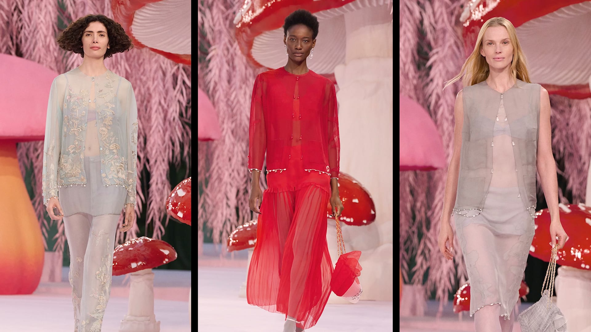 ملابس شفافة وخفيفة.. ماذا تريد "شانيل" للنساء في أزيائها الراقية؟