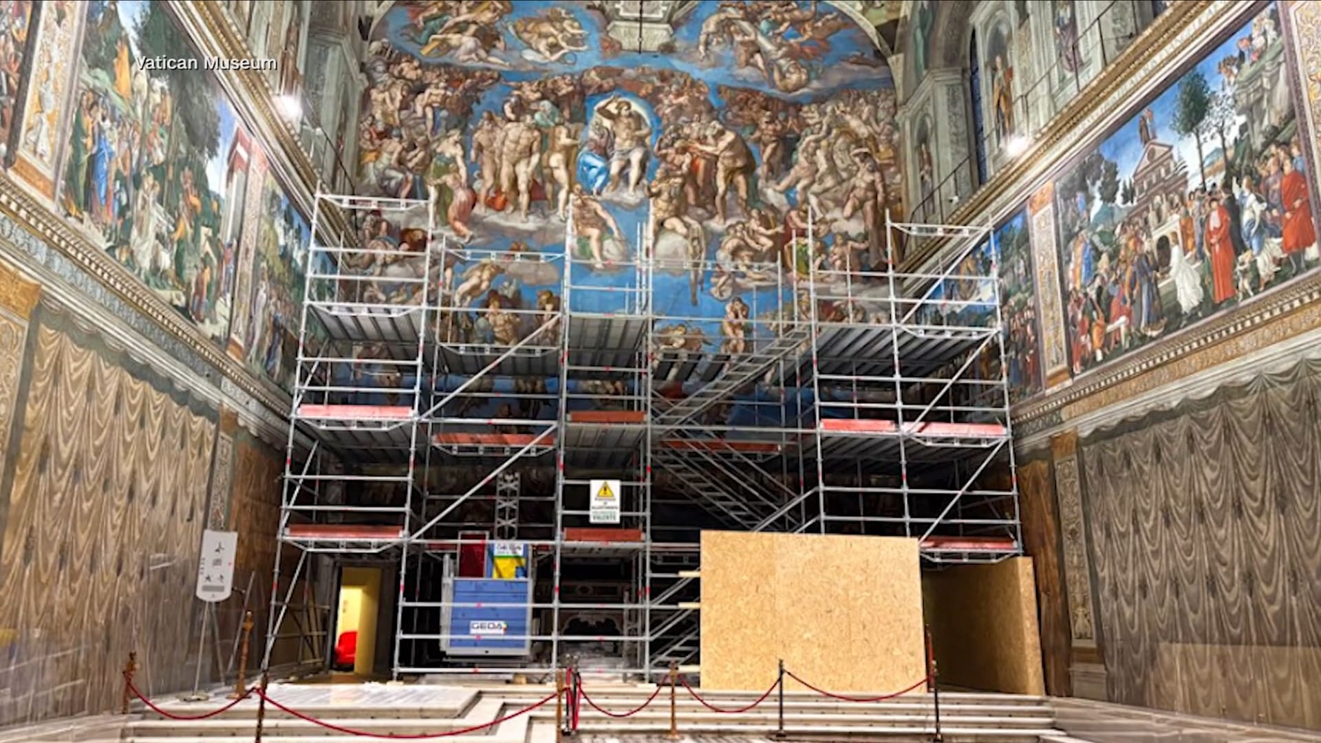 تقنية غريبة لتنظيف وترميم أحد أشهر أعمال مايكل أنجلو الفنية.. ما هي؟