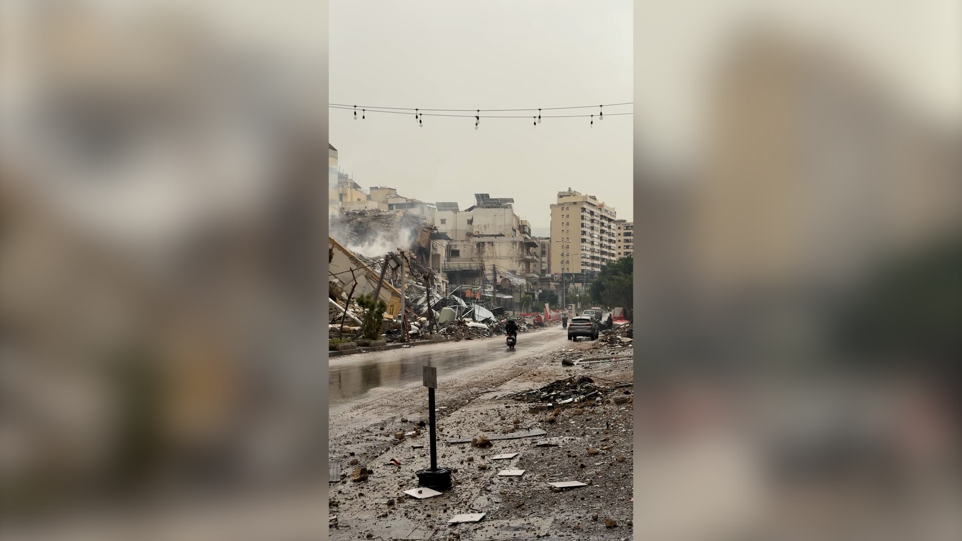 "مدينة أشباح".. كاميرا CNN توثق مشاهد الدمار بجنوب بيروت إثر غارات إسرائيلية