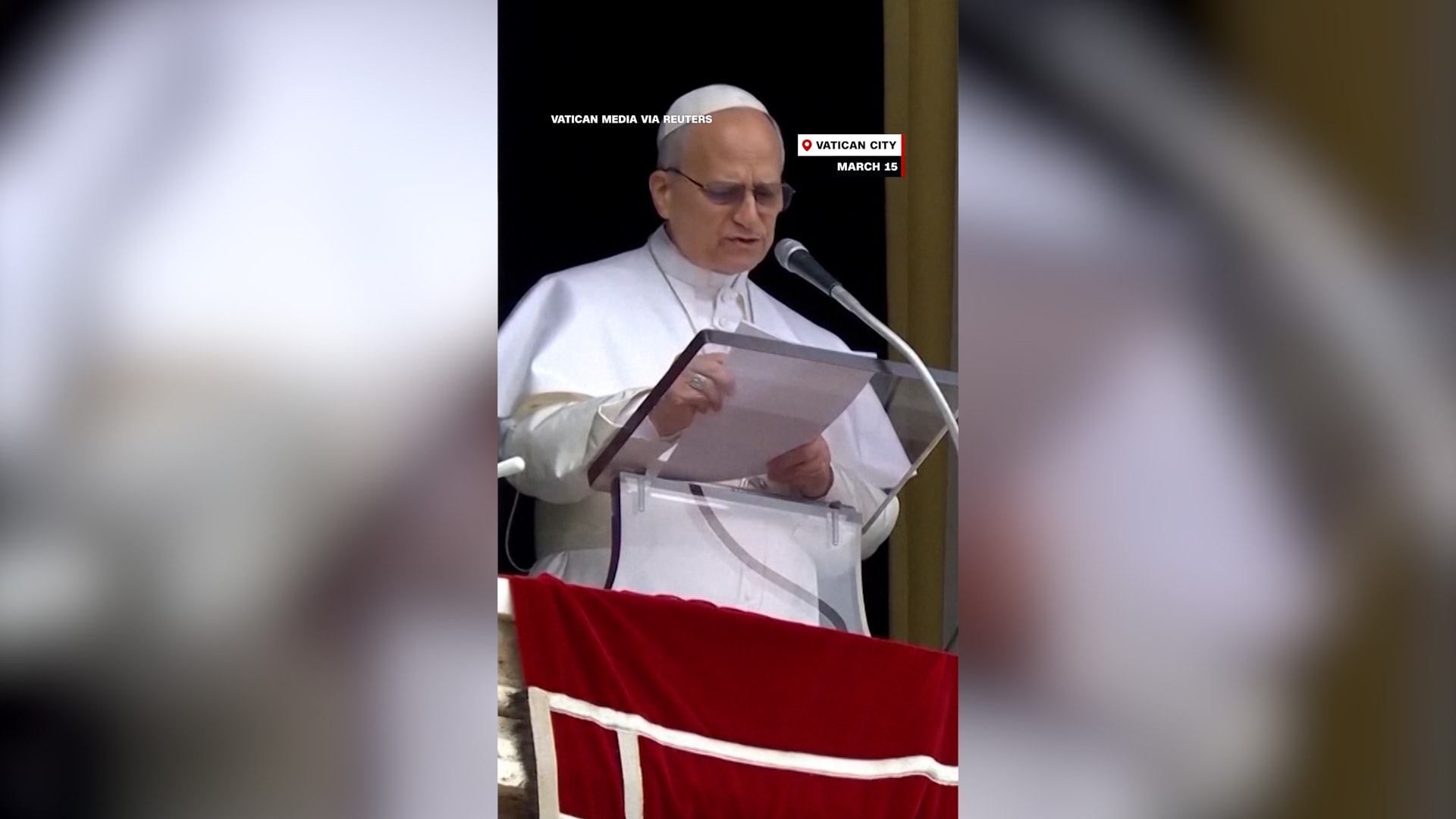 بعد أسبوعين من الضربات بابا الفاتيكان يطلق نداءًا لوقف الحرب في الشرق الأوسط