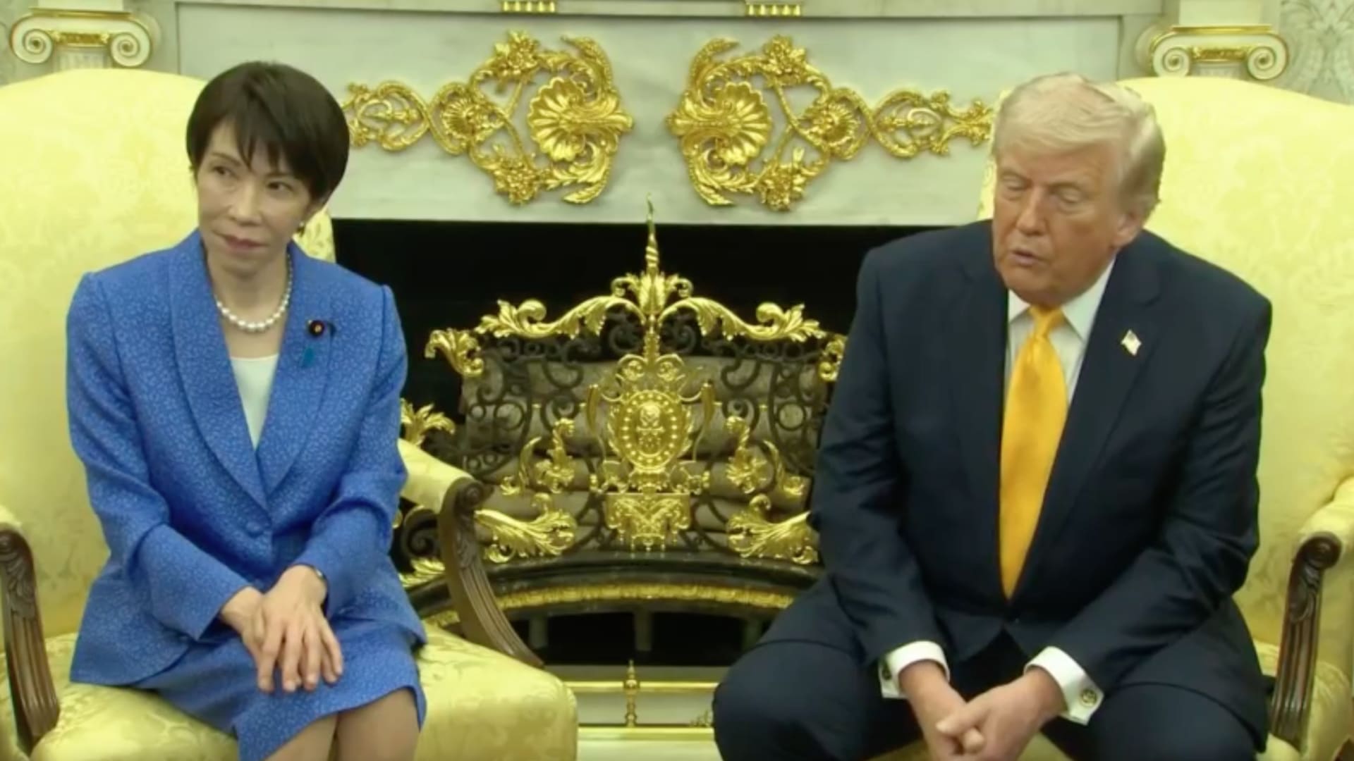 شاهد.. أغرب اللحظات المحرجة لترامب مع قادة العالم في المكتب البيضاوي