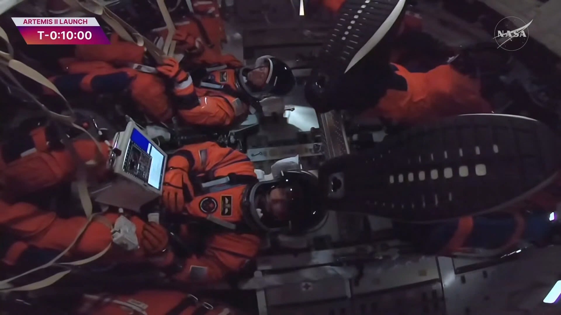 "من أجل البشرية جمعاء".. استمع إلى رسالة طاقم "أرتميس 2" قبل الانطلاق نحو القمر