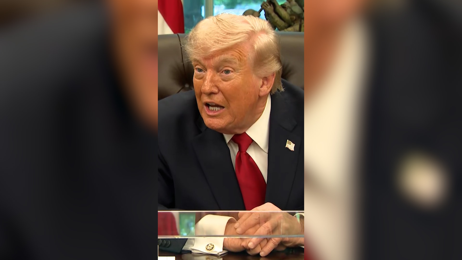 ترامب يقول إن حياته كانت "على الأرجح" في خطر بسبب نشر كومي صورة أصداف