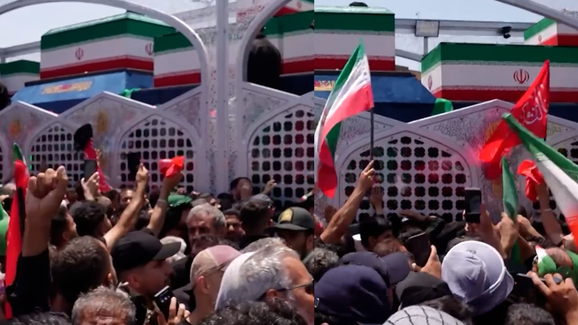 حشود في طهران تودّع خامنئي وسط هتافات غاضبة ودعوات للانتقام