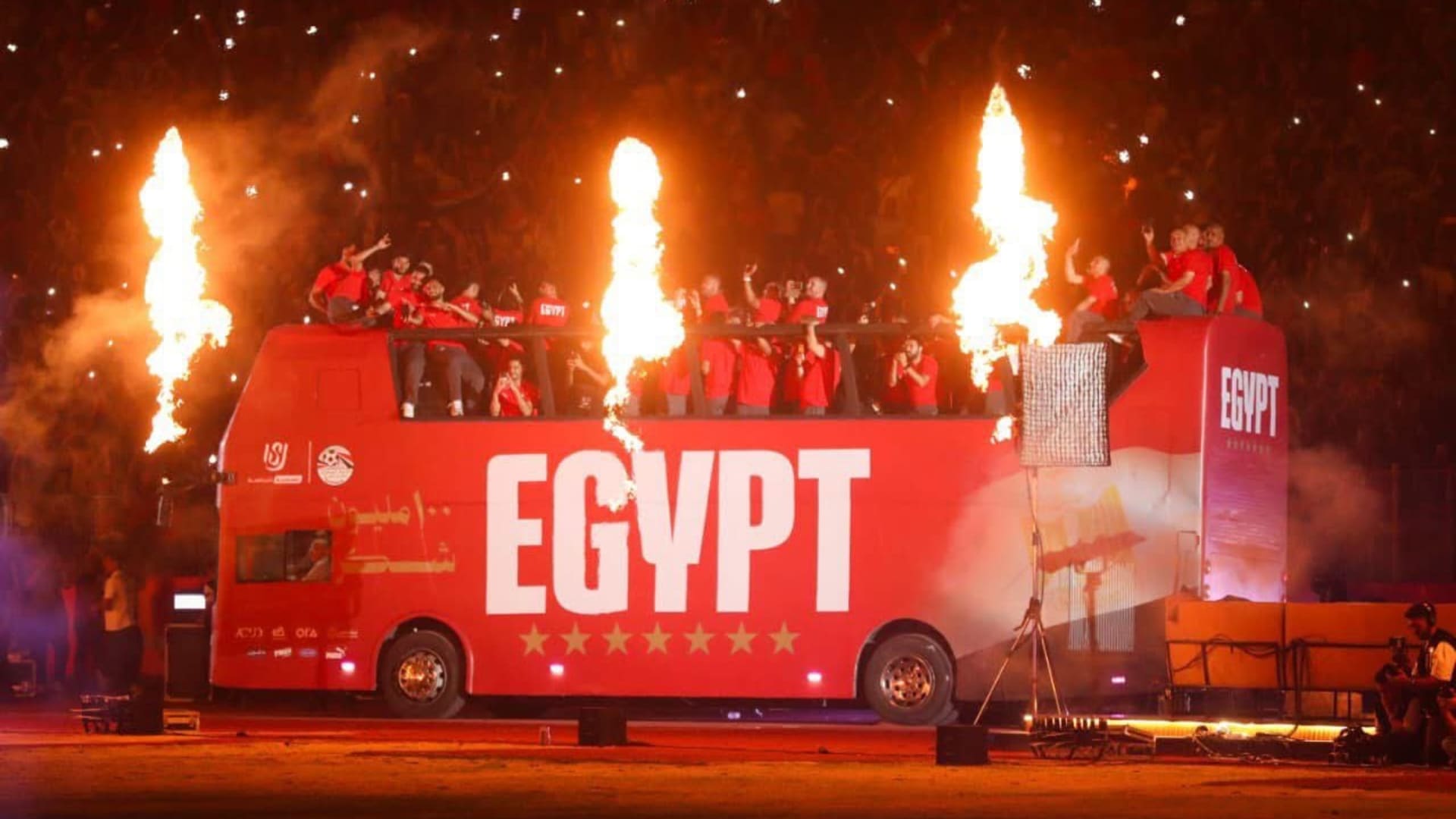 إليك أبرز ما حدث في حفل تكريم لاعبي منتخب مصر باستاد القاهرة