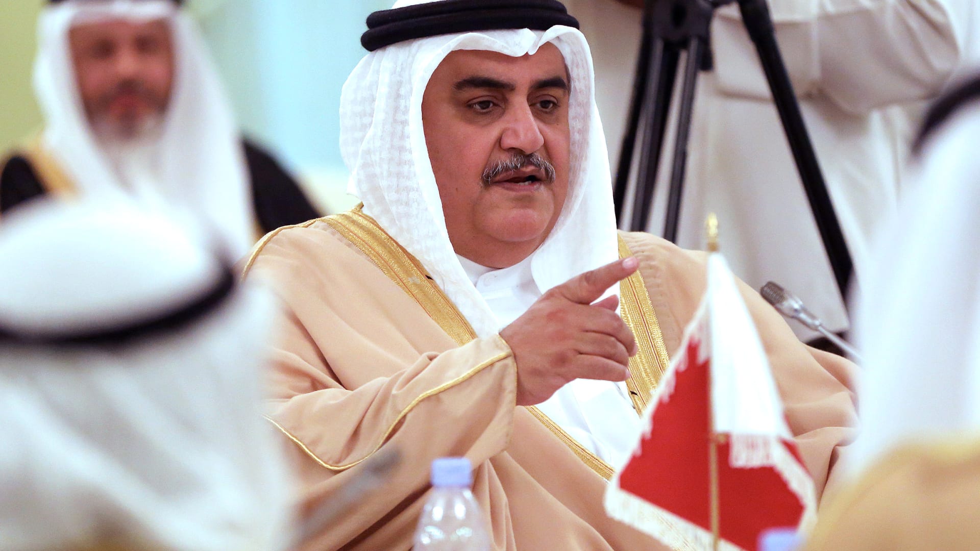 وزير خارجية البحرين: مكافحة الإرهاب "عمود رئيسي" لموقفنا من قطر