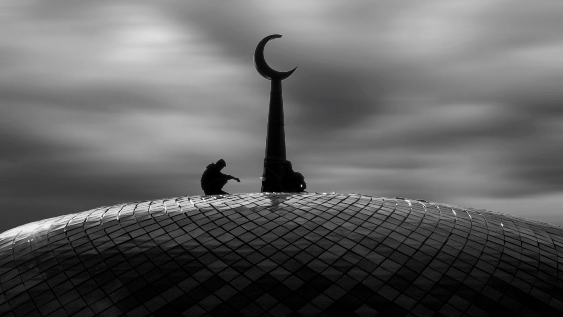 مسجد في استراحة في باوينن، اندونيسيا، بعدسة المصور الاندونيسي ديكي أديتيا.