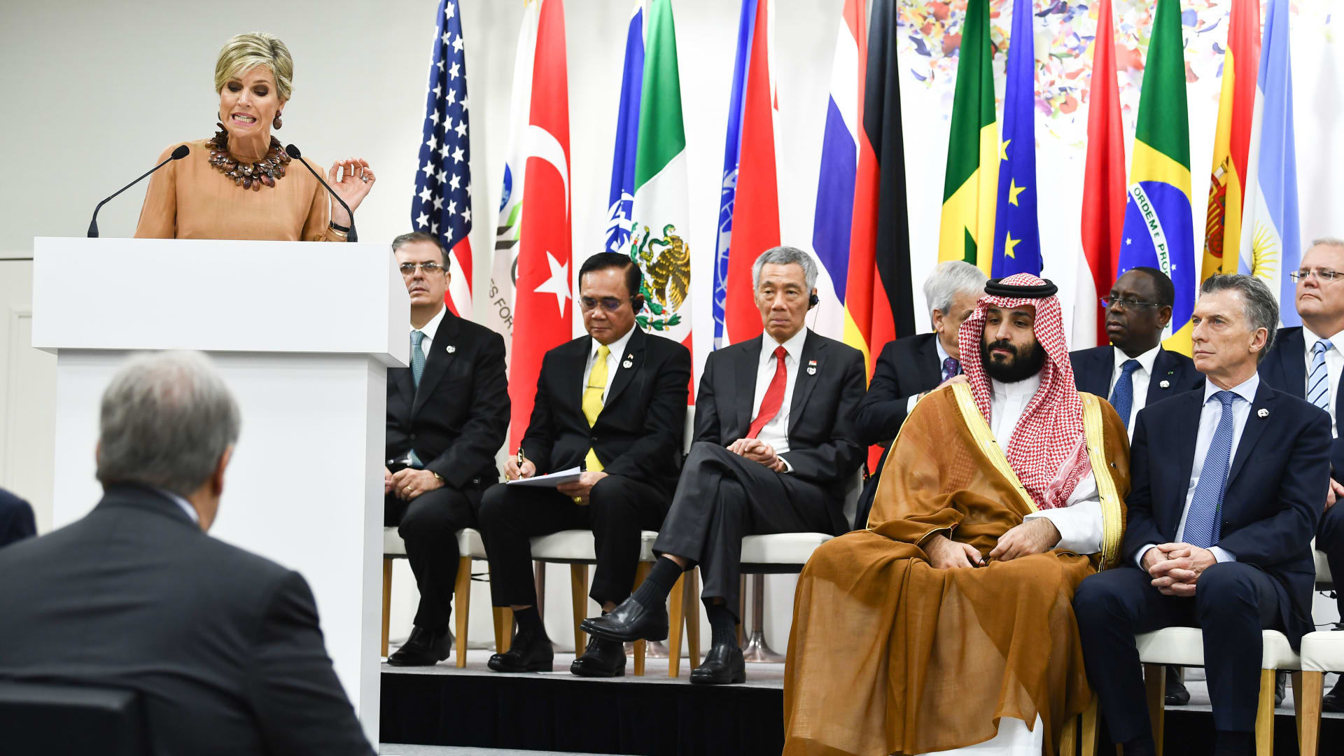 بعد تقريرها عن خاشقجي.. هذه ردة فعل كالامارد على صور ولي عهد السعودية محمد بن سلمان مع ترامب وملكة هولندا
