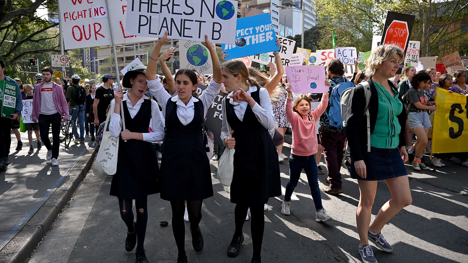 مظاهرات من أجل مواجهة التغير المناخي في أستراليا